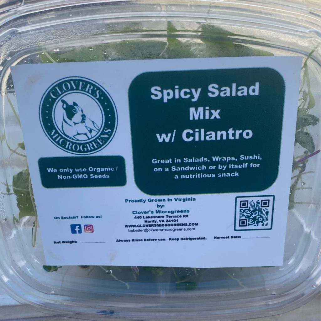 Cilantro Spicy Salad Mix